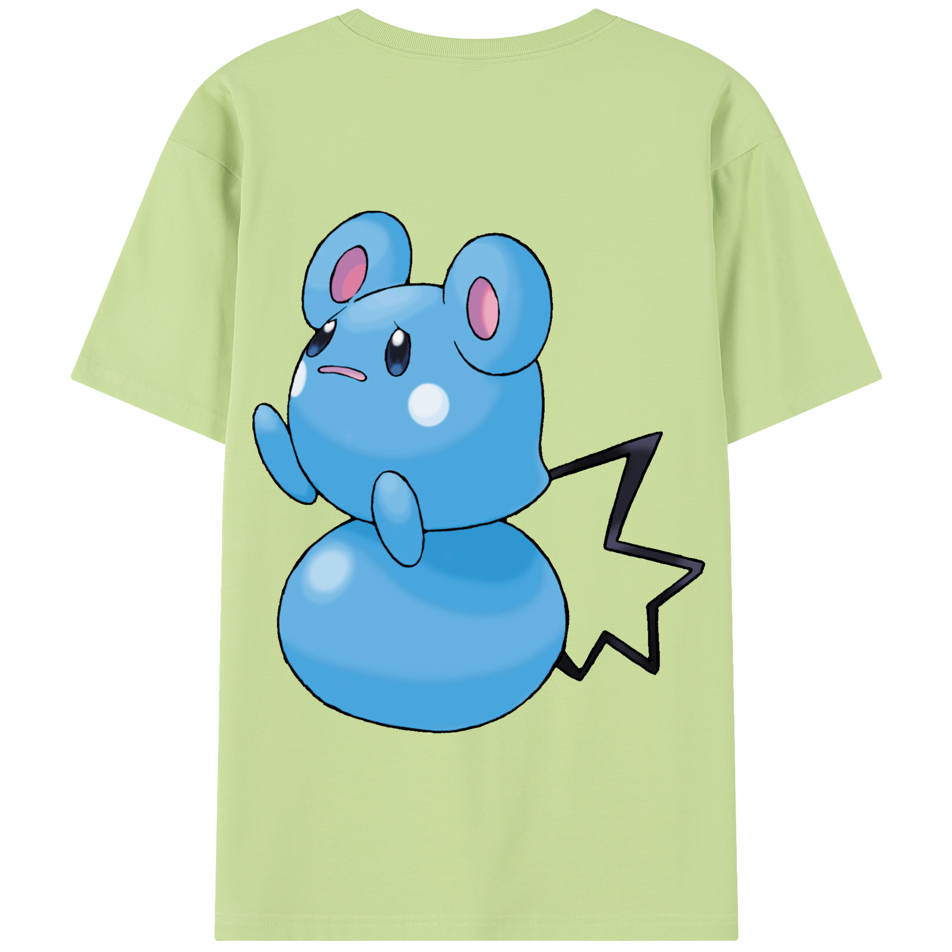 （画像用） ポケットモンスター Pokémon 綿100％半袖Tシャツ（背面プリント）
